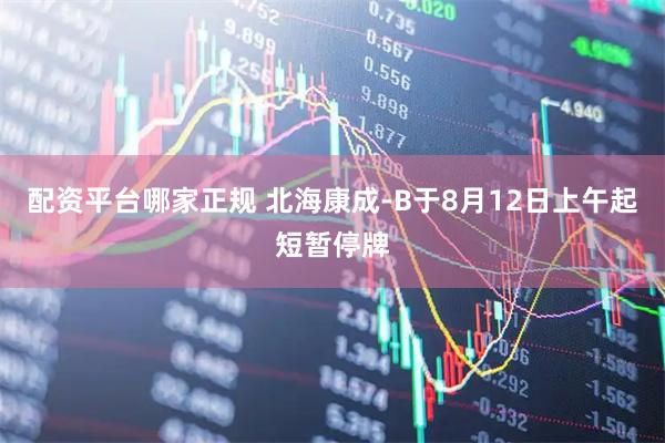 配资平台哪家正规 北海康成-B于8月12日上午起短暂停牌